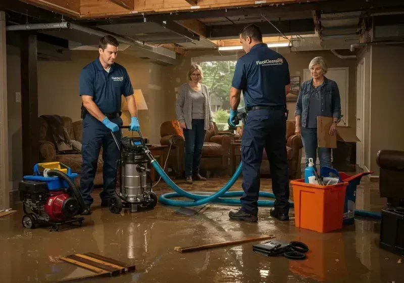 Basement Water Extraction and Removal Techniques process in Easton, WI